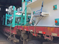 中牧新建年產(chǎn)10萬噸畜禽飼料機組發(fā)貨